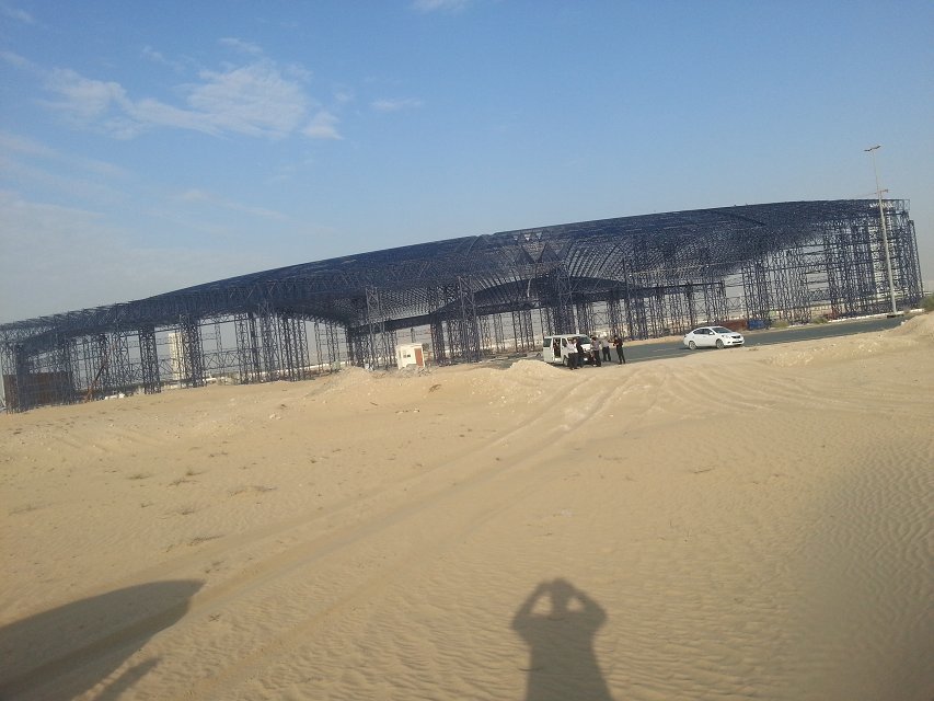 郴州大型场馆网架工程
